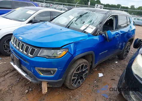 2018 Jeep Compass Limited 4X4 z USA, uszkodzony, nr VIN 3C4NJDCB4JT245251